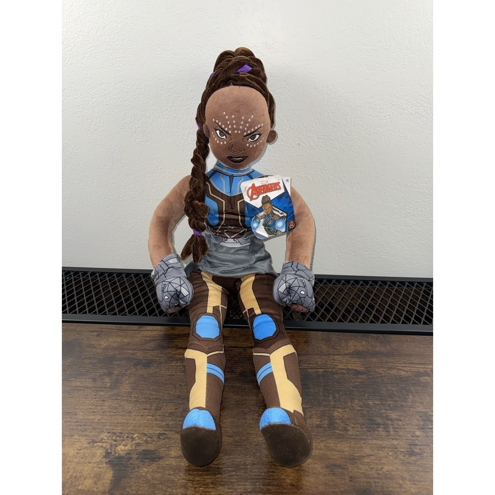 NWT Marvel Avengers Shuri 26.5" Plush Doll Black‎ Panther Wakanda Soft Toy